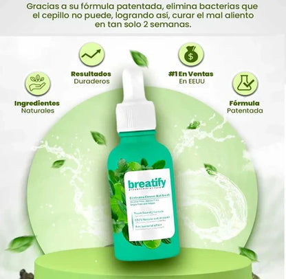 BREATIFY- GOTAS CONTRA EL MAL ALIENTO + ENVIO GRATIS